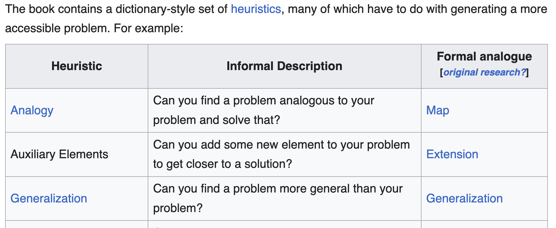 The mathematician George Polya, in his 1945 book, "How to Solve It", described how asking "Can you solve a more general problem?" is a useful problem solving strategy.
Demis Hassabis taking it to heart now: "We'll solve AGI first and then use it to solve everything else."