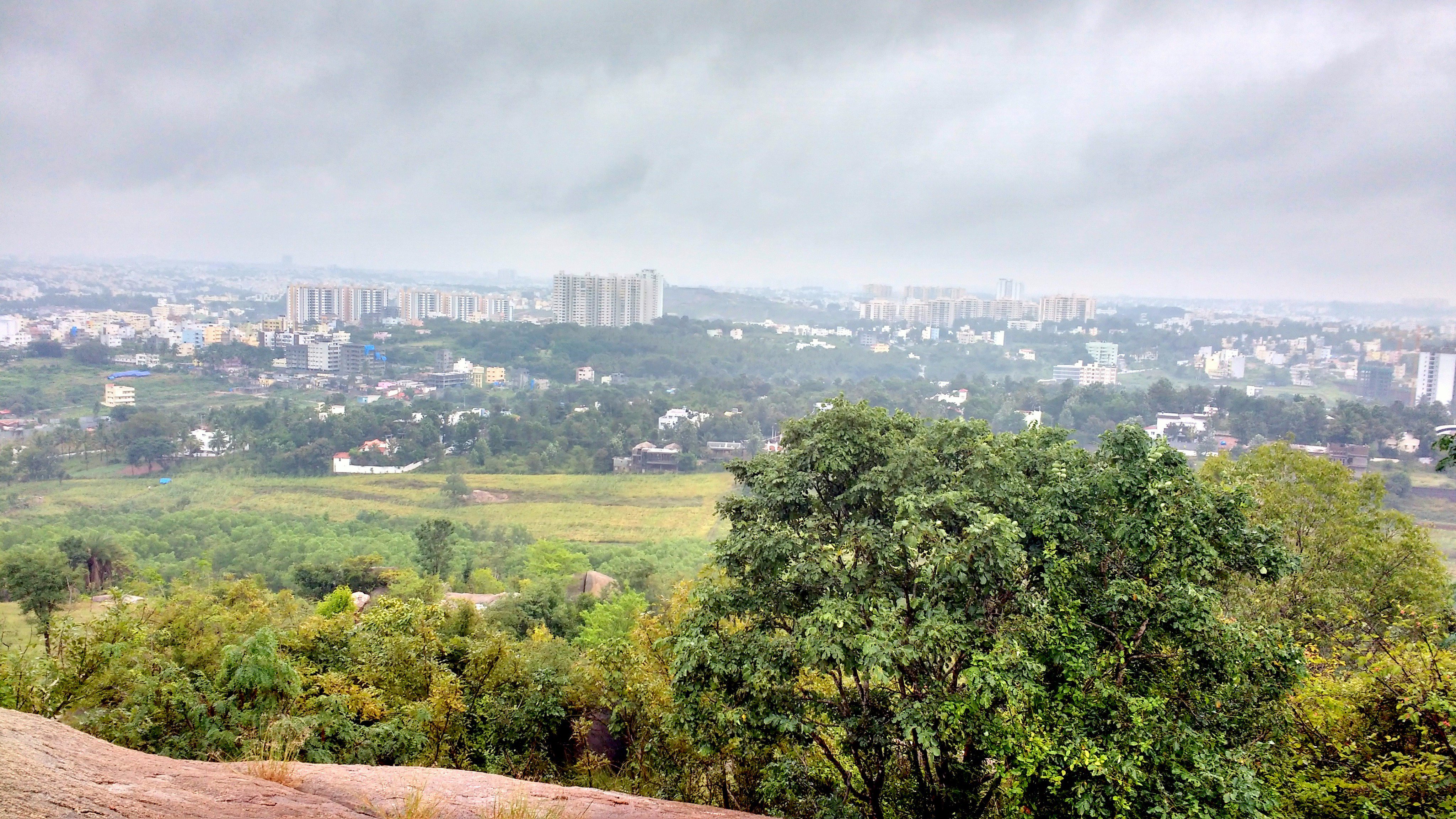 I've mostly been an indoor enthusiast for the past few years, so here's a view of my neighbourhood from a nearby hill to balance things out. (Taken before the authorities closed access to it)